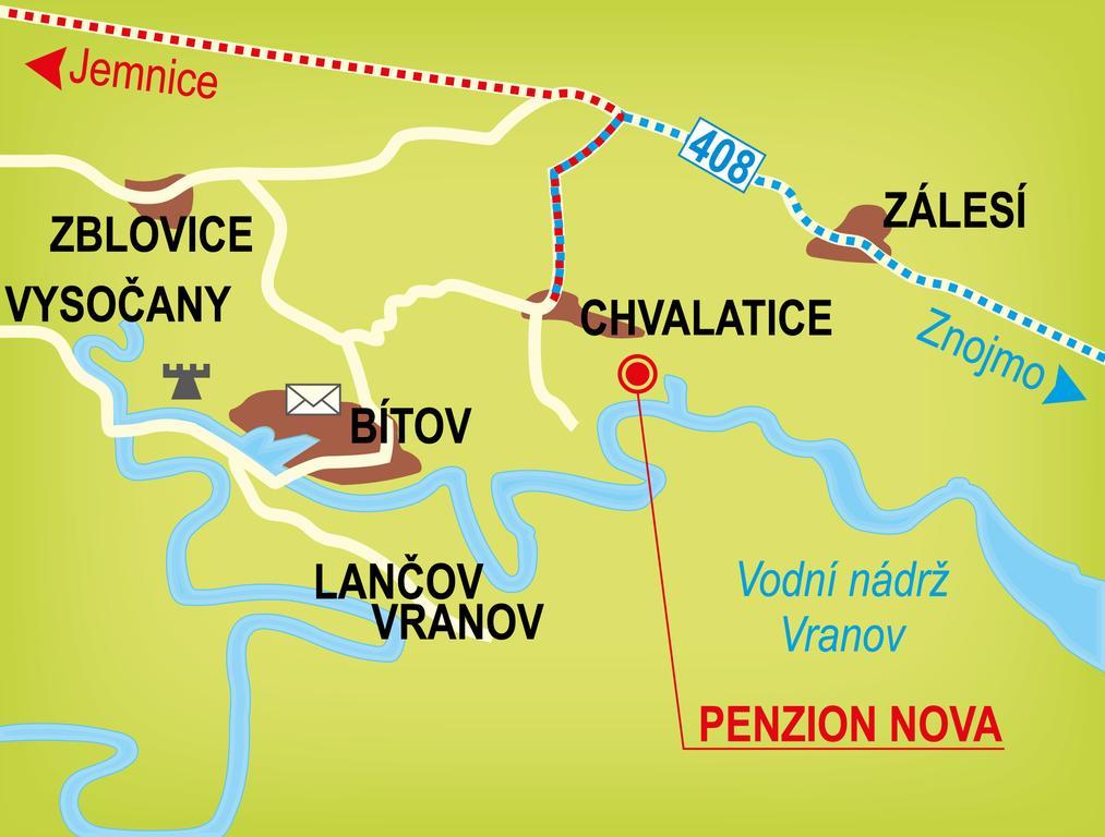 Penzion Nova Stitary Εξωτερικό φωτογραφία